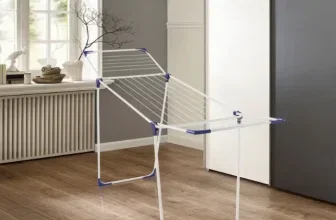 Leifheit Standtrockner Pegasus 180 Solid Wäscheständer, blau-weiß