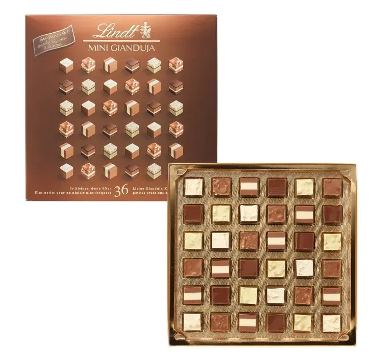 Lindt Schokolade – Nougat Mini Pralinés (1 x 165g) ab 8,98 € inkl. Prime-Versand (statt 12,60 €)
