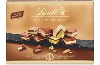 Lindt Schokolade – Schicht Pralinen Mandel- Haselnuss- und Pistazien-Nougat (125g) für 6,69 € inkl. Prime-Versand (statt 9,99 €)