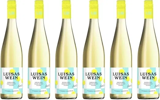 Luisa’s Wein Riesling trocken 6er Pack (6x750ml) für 26,35 € inkl. Prime-Versand (statt 32,94 €)