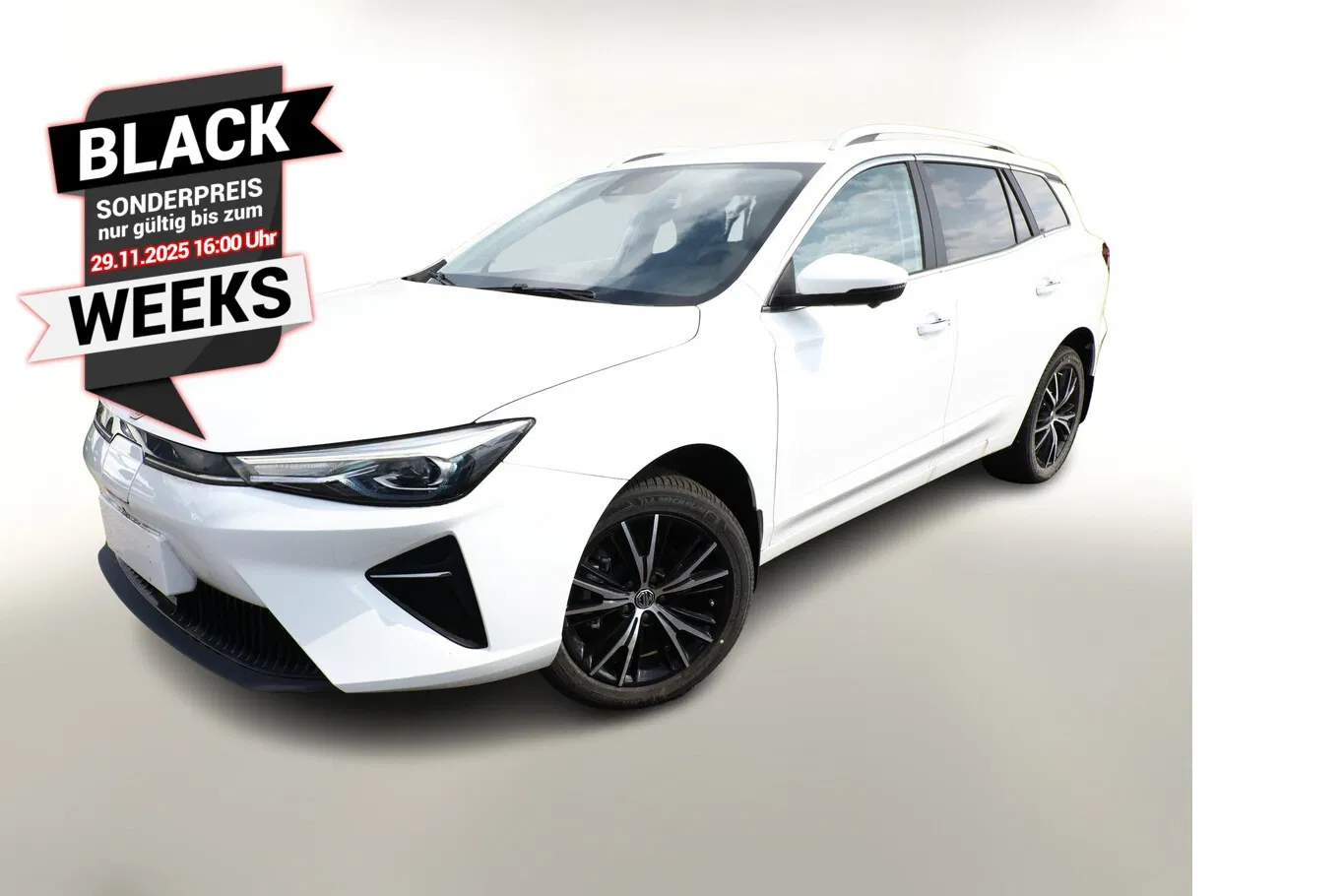 MG MG5 (Elektro, 177 PS, EZ 12/24 10 km, weiss, automatisch) für 22.488,00 €