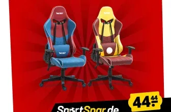 Schnäppchen, Deals und Rabattcodes des Tages - MUWO Hero E-Sports Gamingstuhl in 2 Farben