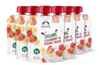 Mama Bear Bio Quetschie aus Erdbeere, Banane und Joghurt 6er Pack (6x90g) ab 2,80 € inkl. Prime-Versand (statt 4,22 €)