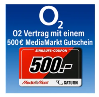 Schnäppchen, Deals und Rabattcodes des Tages - MediaMarkt Black Friday und o2 Mobile Unlimited Max