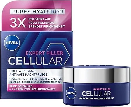 Schnäppchen, Deals und Rabattcodes des Tages: NIVEA Anti-Age Nachtcreme Cellular Expert Filler
