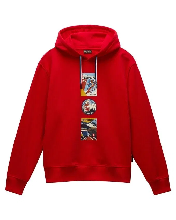 Napapijri Herren Hoodie PORTALET (Gr. M bis 3XL) für 60,94 € inkl. Versand