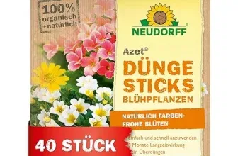 Neudorff Azet DüngeSticks für Blühpflanzen (Bio Düngestäbchen 40 Stück) für 3,57 € inkl. Prime-Versand (statt 5,99 €)