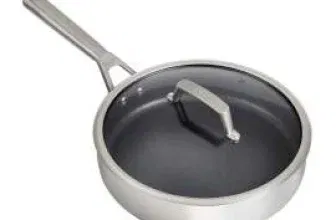 Ninja Foodi ZEROSTICK Edelstahl-Sauteuse 26 cm mit Deckel – C60126EU ab 29,74 € inkl. Versand (statt 63,99 €)