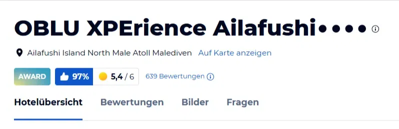 OBLU XPErience Ailafushi Himmafushi Alle Infos zum Hotel 11 07 2025 10 18 AM Schnäppchen, Deals Und Rabattcodes Des Tages - Luxuriöses Oblu Xperience Resort Auf Den Malediven