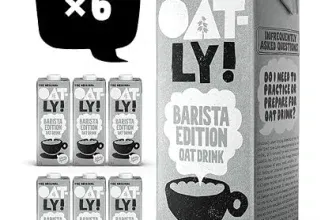 Oatly Barista Haferdrink Barista Edition Long Life (1 Litre 6er Pack) ab 11,11 € inkl. Prime-Versand (statt 15,30 €)