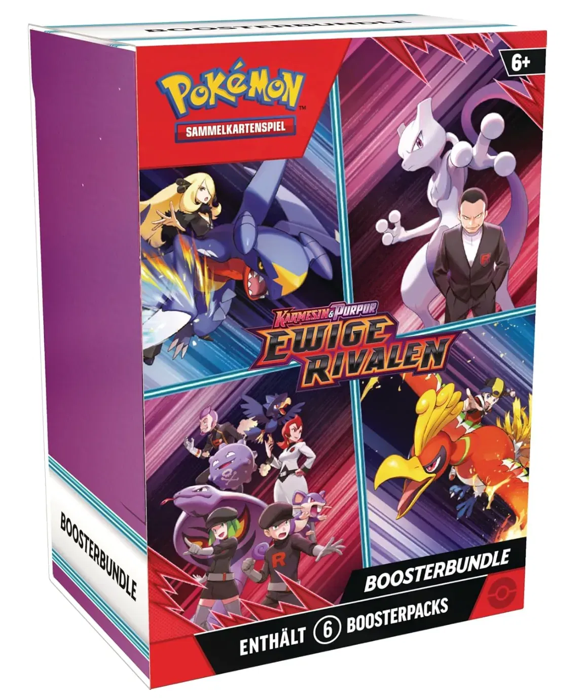 Pokémon-Sammelkartenspiel: Boosterbundle Karmesin & Purpur – Ewige Rivalen (6 Boosterpacks) für 29,94 € inkl. Prime-Versand (statt 64,99 €)