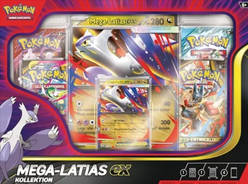 Schnäppchen, Deals und Rabattcodes des Tages - Pokemon Sammelkartenspiel Kollektion Mega Latias ex