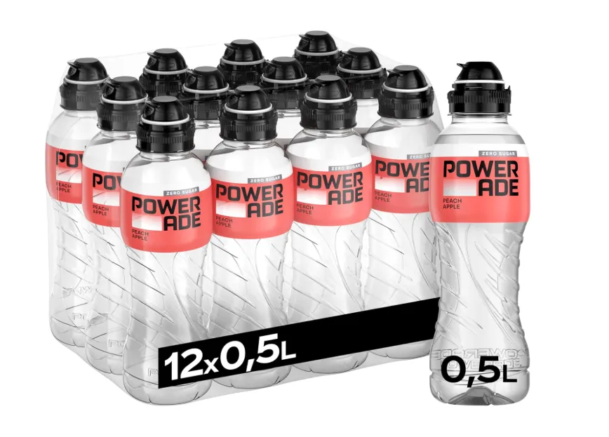 Powerade Active Water Pfirsich-Apfel (12x500ml) ab 11,07 € inkl. Prime-Versand zzgl. Pfand (statt 18,60 €)