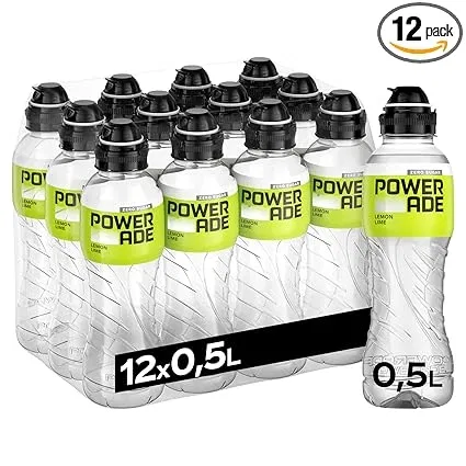 Powerade Active Water Zitrone-Limette (12x500ml) ab 10,79 € inkl. Prime-Versand zzgl. Pfand (statt 16,68 €)