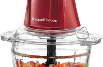 Russell Hobbs Zerkleinerer Elektrisch Mini Desire Red 27132-56 (500ml) für 18,99 € inkl. Prime-Versand (statt 29,59 €)