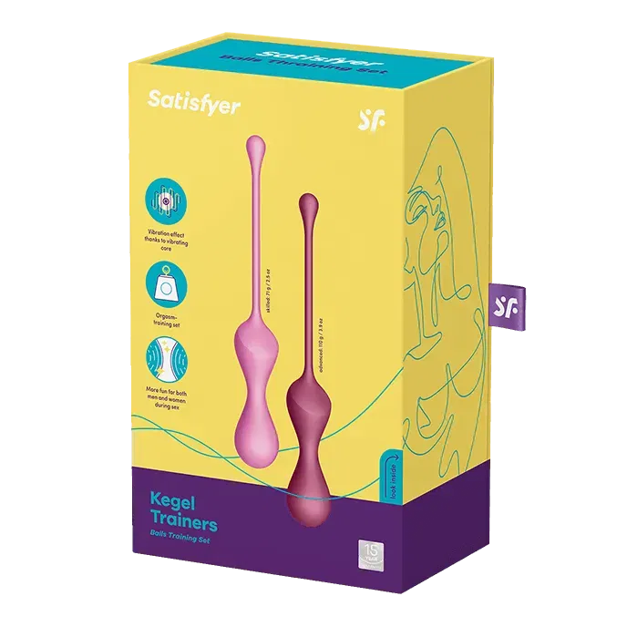EisDE: Satisfyer Kegel Trainers Beckenbodentrainer 2 Stück & 6 Gratisartikel für 0,00 € (MBW 29,95 €)