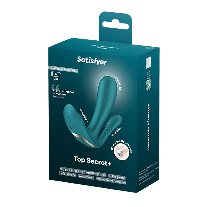 EisDE: Satisfyer Top Secret+ Tragbarer Bluetooth Vibrator & 6 Gratisartikel für 0,00 € (MBW 19,95 €)