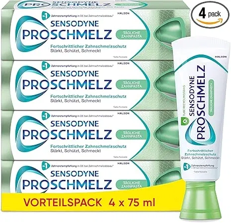Sensodyne Zahnpasta ProSchmelz 4er Pack (4x75ml) ab 11,52 € inkl. Prime-Versand