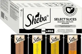 Sheba Selection Katzen Nassfutter im Portionsbeutel 120er Pack (120x85g) ab 32,26 € inkl. Prime-Versand