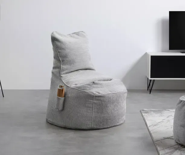 Mömax Sitzsack Cortona Cord in Grau für 49,90 € inkl. Versand (statt 89,90 €)