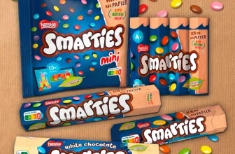 Smarties NESTLÉ SMARTIES Hexagon-Rolle 24er Pack