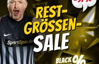 SportSpar Restgrößen Sale: Über 1.000 Produkte mit bis zu 97% Rabatt! Jetzt entdecken!