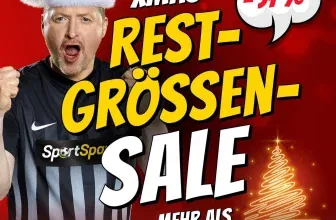 Schnäppchen, Deals und Rabattcodes des Tages - SportSpar XMAS Restgrößen Sale