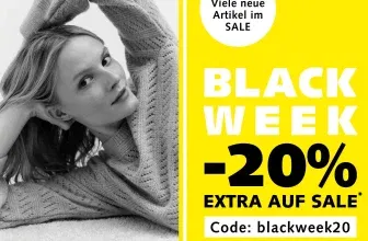 Exklusive Damenmode-Deals: Black Week bei MORE & MORE mit -20 % auf SALE Artikel