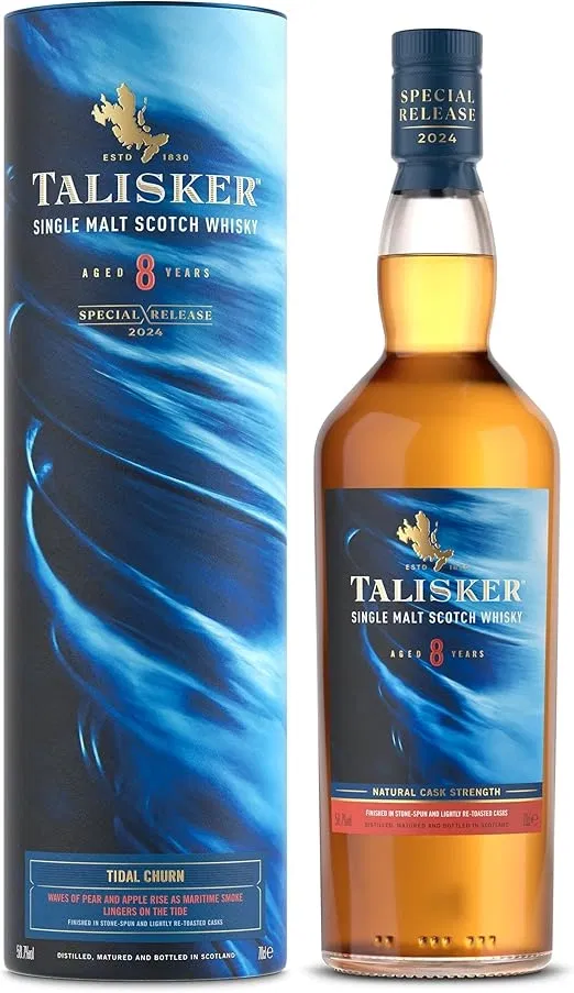 TALISKER Tidal Churn Special Release 2024 Single Malt Scotch Whisky (58,7 % Vol., 200ml) ab 28,03 € inkl. Prime-Versand