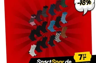 Ted Baker Burgy Herren Socken 3 Paar (6 Farbkombinationen, Einheitsgröße 41-46) für 11,87 € inkl. Versand