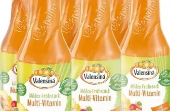 Valensina Milder Multivitamin Saft 6er Pack (6x1l) ab 10,20 € inkl. Prime-Versand zzgl. Pfand