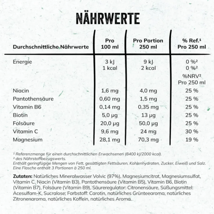 Schnäppchen, Deals und Rabattcodes des Tages - Volvic Vitamin Awake Zitrone Erfrischungsgetränk