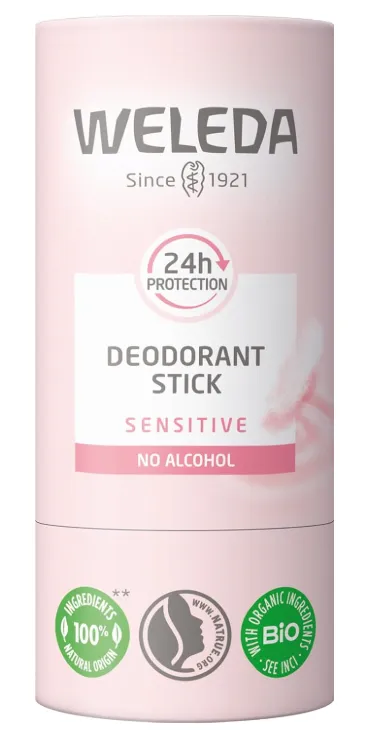 WELEDA Bio 24h Deo Stick Sensitiv Amyris & Mimose Duft (50g) ab 4,27 € inkl. Prime-Versand (statt 6,95 €)