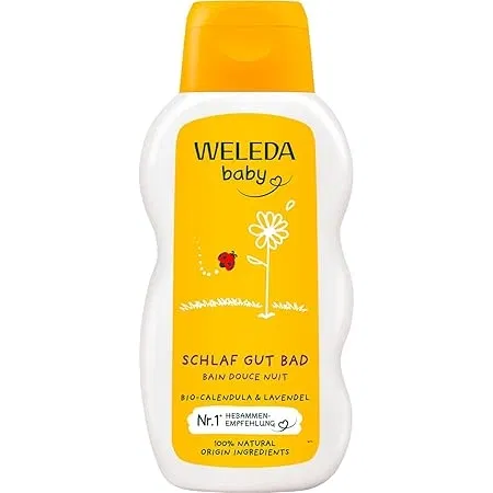 WELEDA Bio Baby Calendula Schlaf Gut Bad (200ml) ab 5,10 € inkl. Prime-Versand (statt 7,95 €)