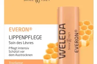 WELEDA Bio Everon Lippenpflege mit Sheabutter Jojobaöl & Bienenwachs (5g) ab 2,62 € inkl. Prime-Versand (statt 3,45 €)