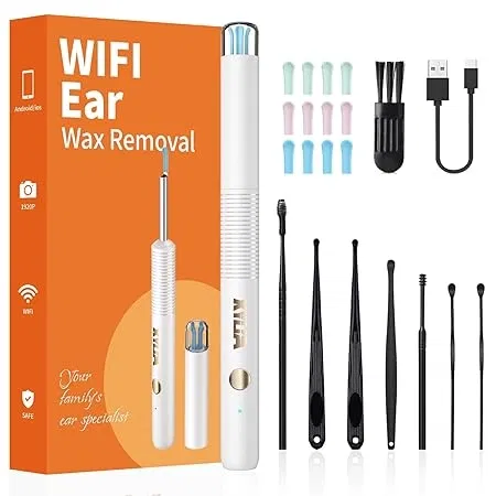 Xylla Ohrenschmalz Entferner Otoskop 1920P HD-Ear Wax Removal IP67 (2 Farben) für 9,89 € inkl. Prime-Versand (statt 14,99 €)