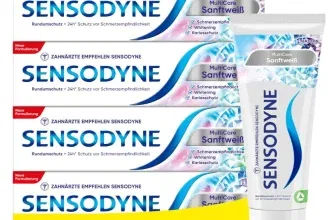 Zahnpasta – Sensodyne MultiCare Sanftweiß (4x75ml) ab 11,26 € inkl. Prime-Versand (statt 17,80 €)