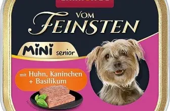 Fehler 🚨animonda Vom Feinsten Mini Senior Hundefutter nass mit Huhn + Kaninchen und Basilikum (32x100g) für 0,75 € inkl. Prime-Versand (statt 24,00 €)