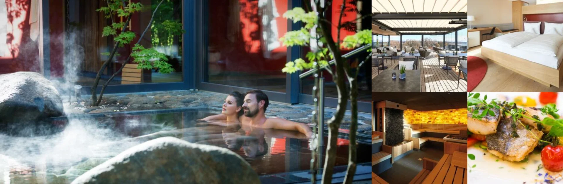Bodensee: 2 Nächte im bora HotSpaResort mit 8000qm Wellnessbereich | Frühstück, 1x 4-Gang-Dinner, Minibar ab 428 € für 2 Personen