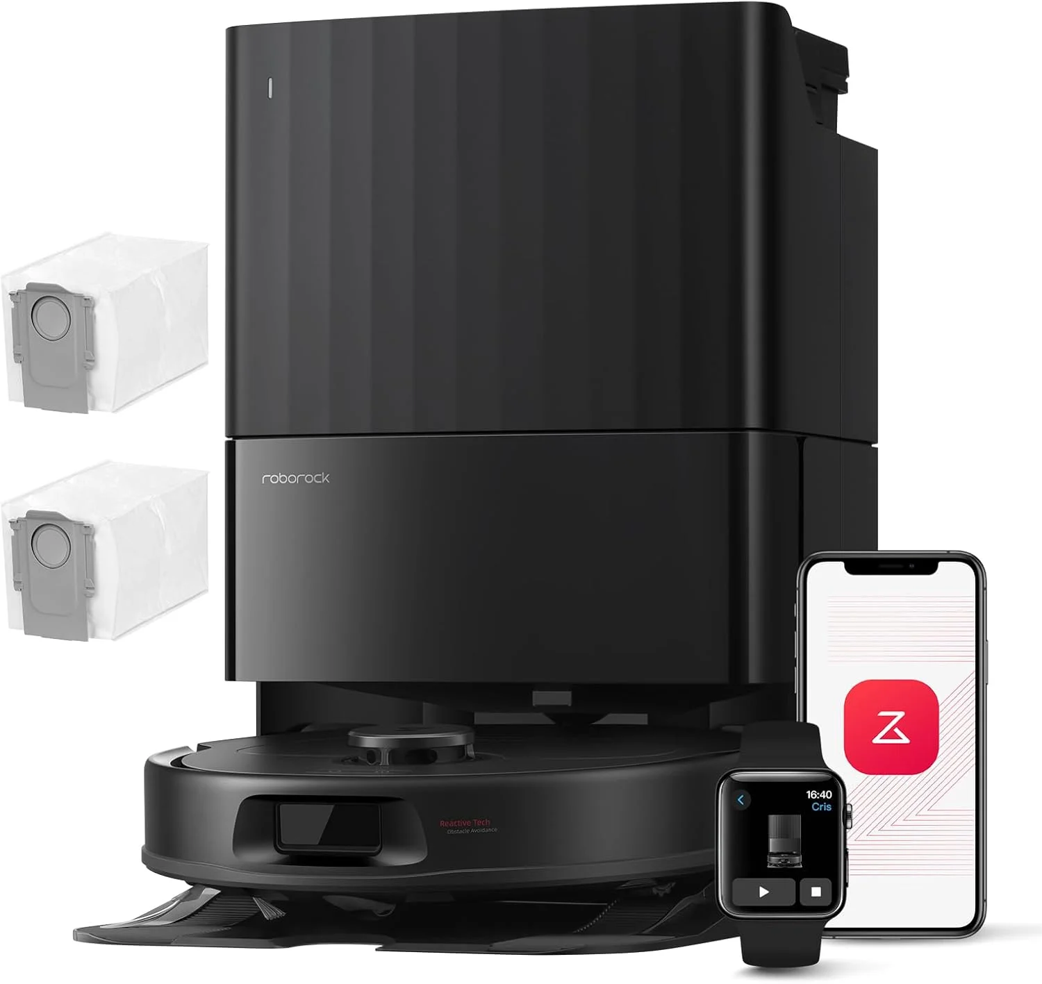 roborock Qrevo Serie Saugroboter mit Wischfunktion 8000Pa Saugkraft(verbessert von Qrevo S) A