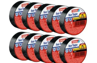 tesa Isolierband hitzebeständig (10 m – Schwarz 10er Pack) für 5,99 € inkl. Prime-Versand (statt 13,67 €)