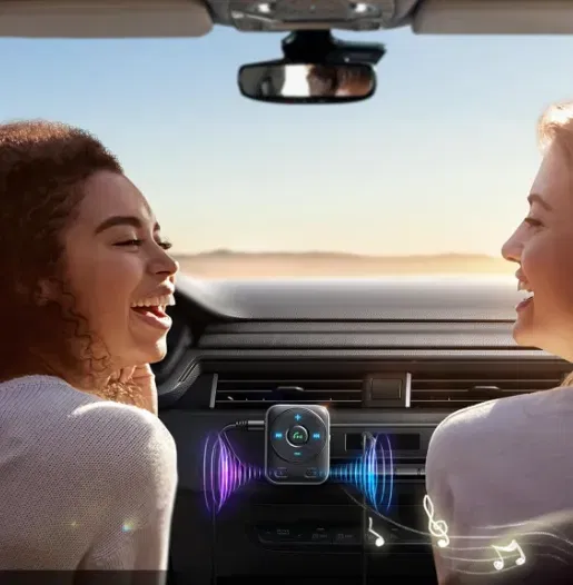 Schnäppchen, Deals Und Rabattcodes Des Tages - Joyroom Bluetooth Adapter Auto Mit Aux &Amp; Bluetooth 5.4 Empfänger