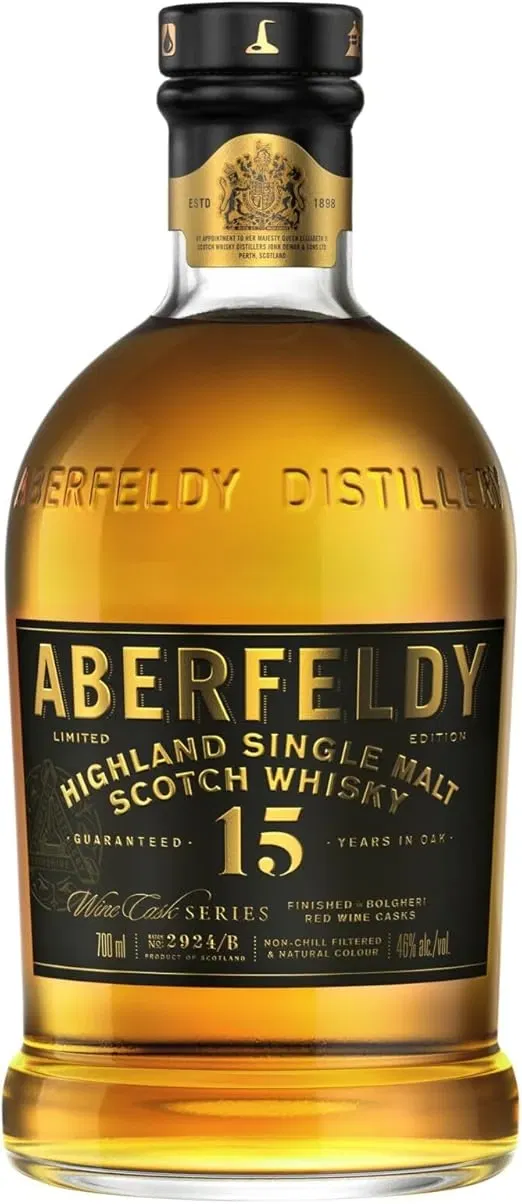 ABERFELDY 15 Jahre Single Malt Scotch Whisky (700ml, 46 % Vol.) ab 48,44 € inkl. Prime-Versand