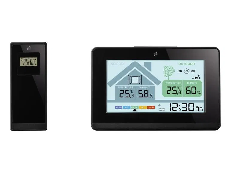 AURIOL Funk-Wetterstation mit Lüftungsempfehlung für 13,94 € inkl. Versand (statt 21,00 €)
