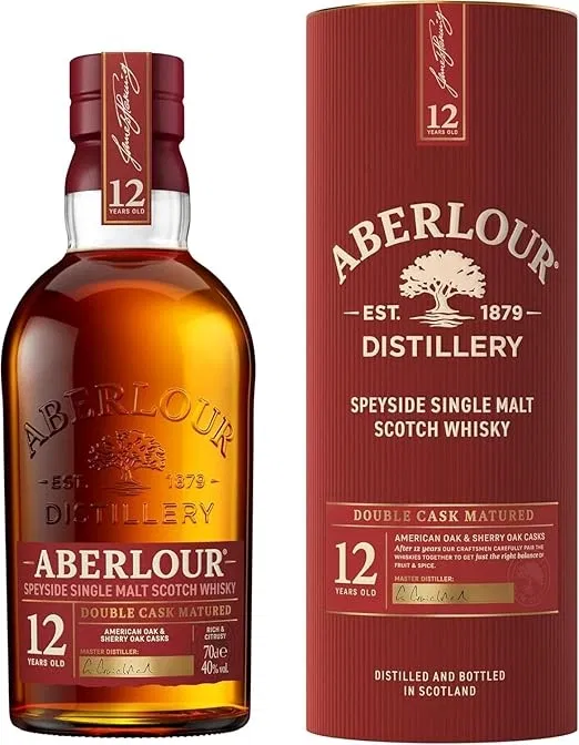 Aberlour 12 Jahre Highland Single Malt Scotch Whisky (40 %, 700ml) für 26,81 € inkl. Prime-Versand