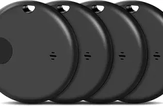Schnäppchen, Deals und Rabattcodes des Tages: Air Schlüsselfinder Tag Smart Air Tracker Tag Kompatibel mit Apple Wo ist APP nur iOS Koffer Tracker für Gepäck/Taschen/Key Batterielebensdauer EIN Jahr IP67 wasserdicht 4er Pack