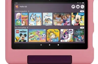 Schnäppchen, Deals und Rabattcodes des Tages - Amazon Fire HD 8 Kids Tablet 2024 WiFi 32GB 3 bis 7 Jahre Disney Princess
