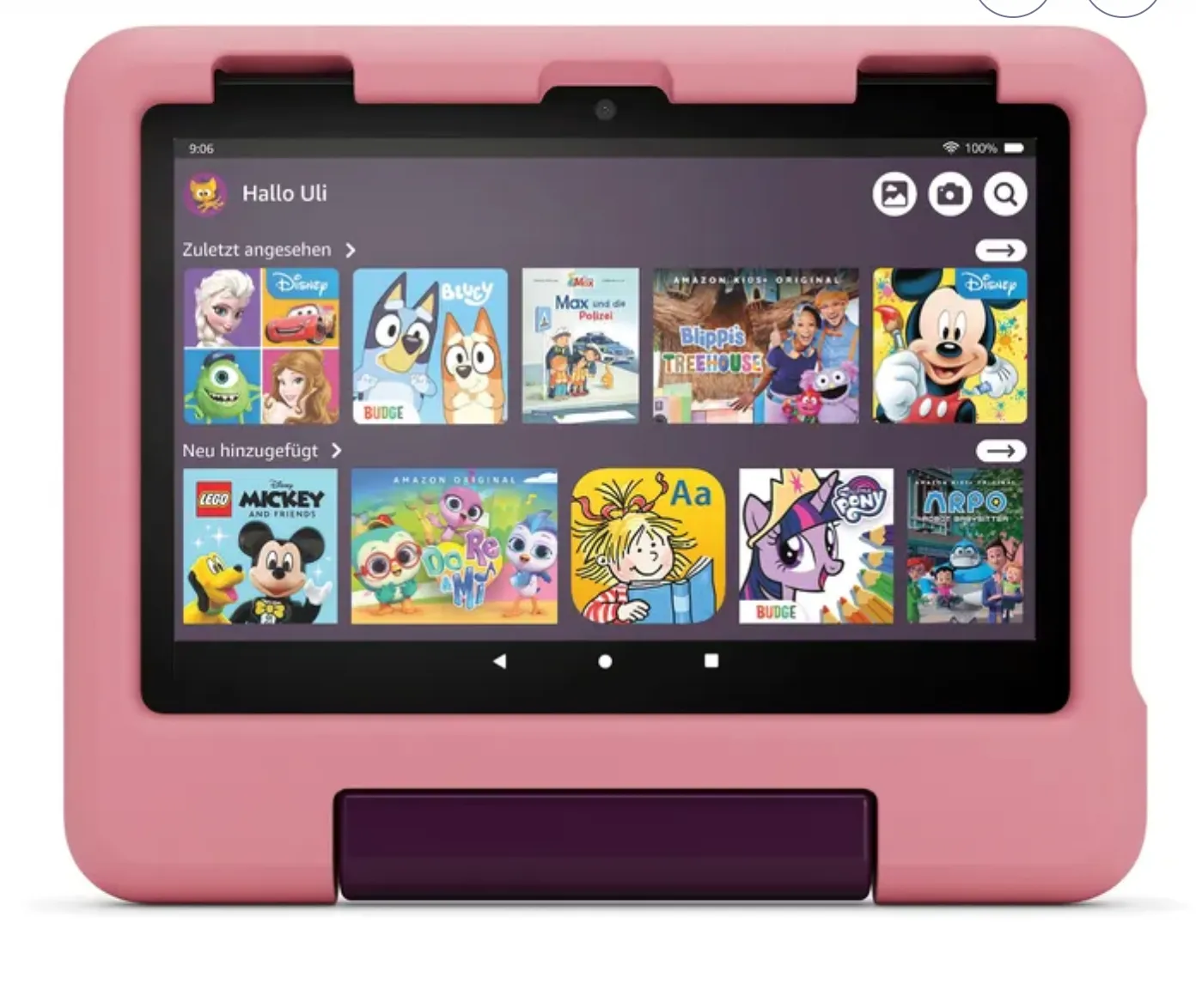 Amazon Fire Hd 8 Kids Tablet Disney Princess B0CVDRDMZW (2024 WiFi 32GB 3 bis 7 Jahre) ab 49,99 € inkl. Versand (statt 82,96 €)
