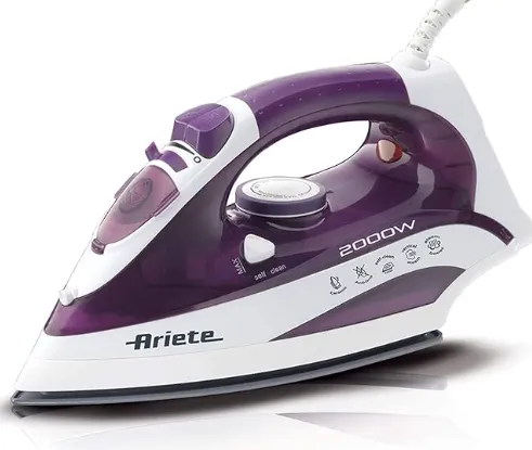 Ariete 6235 Dampfbügeleisen (mit Keramiksohle – Dauerdampf /Min – Dampfstoß /Min) für 9,66 € inkl. Prime-Versand (statt 18,00 €)