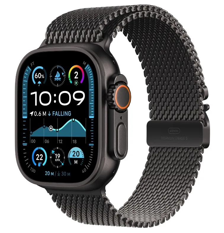 Schnäppchen, Deals Und Rabattcodes Des Tages - Apple Watch Ultra 2 49Mm Black Titanium Case With Black Titanium Milanese
